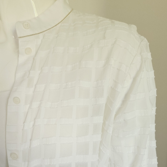 [1X] Lafayette 148 New York Button Down Dress/Duster - Picture 8 of 15